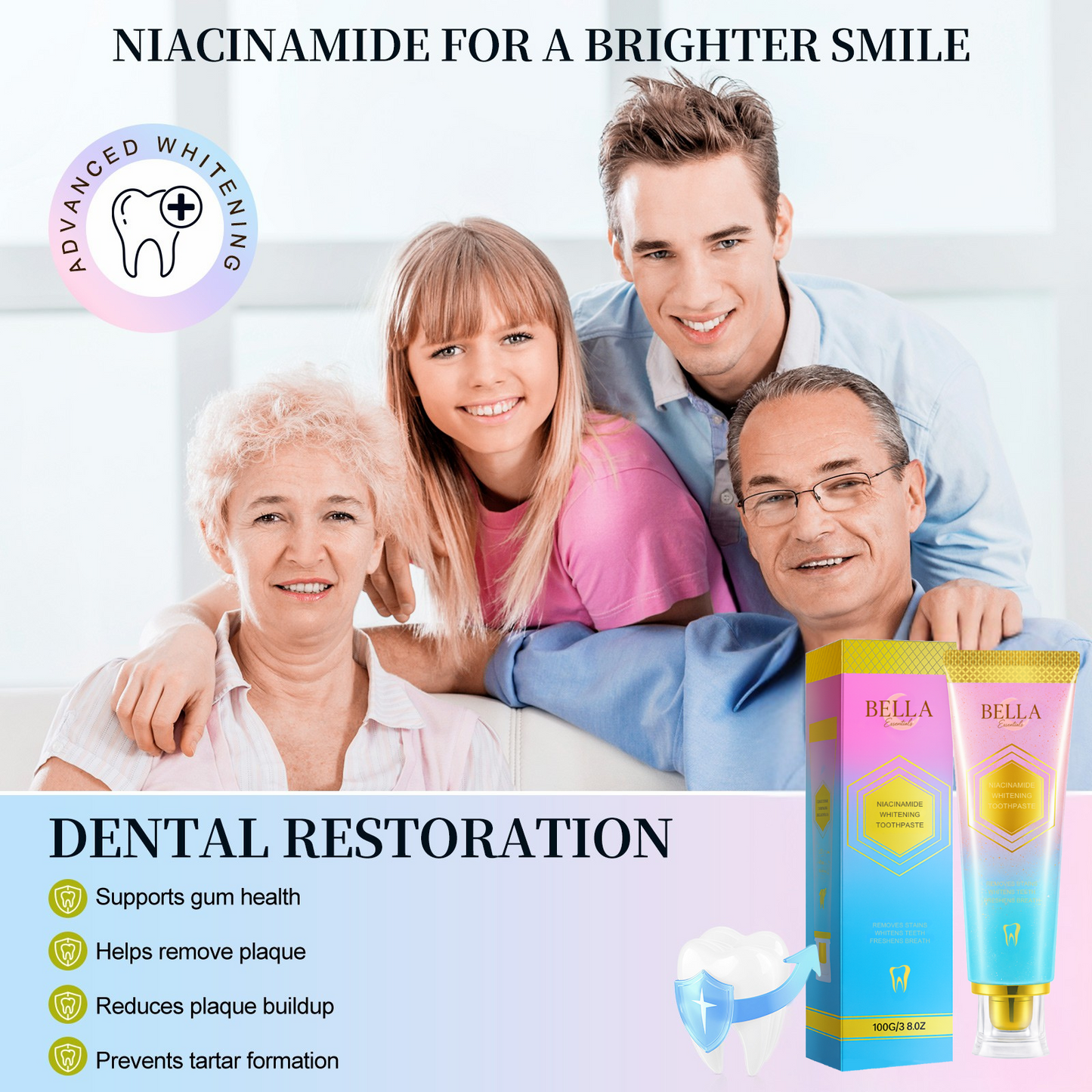 Niacinamide Whitening Toothpaste
